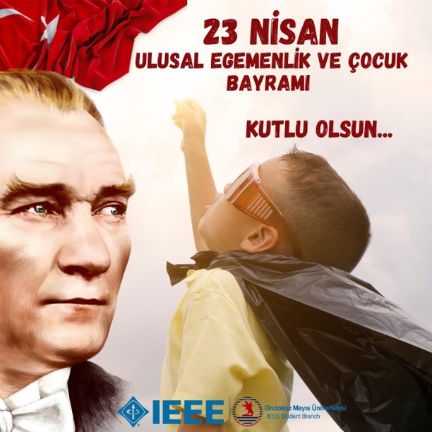 Egemenliğimizin sembolü Gazi Meclisimiz TBMM'nin 103. yaşı ve yarınlarımız olan çocuklarımızın 23 Nisan Ulusal Egemenlik ve Çocuk Bayramı kutlu olsun !

Cumhuriyeti biz kurduk, siz yaşatacaksınız.
- Gazi Mustafa Kemal Atatürk