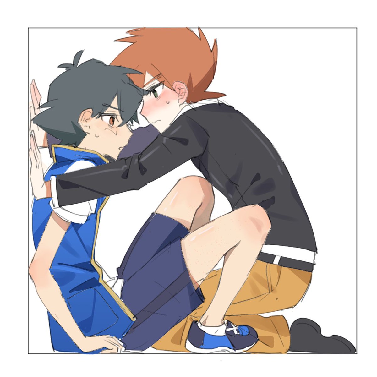 #シゲサト
被困在箱子里了！