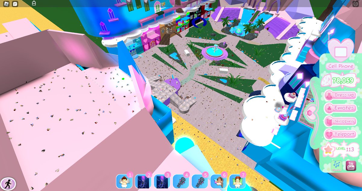 Xane_MMA's tweet image. When I need funny reactions and want them quickly, what do I do? Dropping babies all over Enchantix High in #RoyaleHigh! The lag and inconvenience of automatically picking them up annoys everyone that joins the server.
(Yep, I did this!)
#RobloxExploiting #RoyaleHighExploiting
