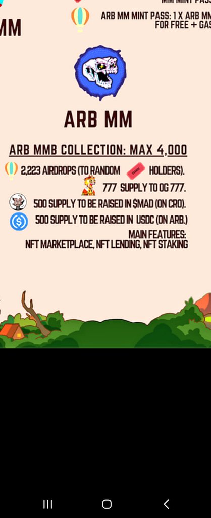 Marckselll's tweet image. Remember all Mad Kats.

1 OG meerkat on eth chain gives you a 1 on 1 airdrop of an arbitrum meerkat.
Only 777 OG kats out there.

Gets yours now on @opensea before the snapshot will take place.

#madforlife #madmeerkat #mmb @mad_canvas @MadMeerkatNFT