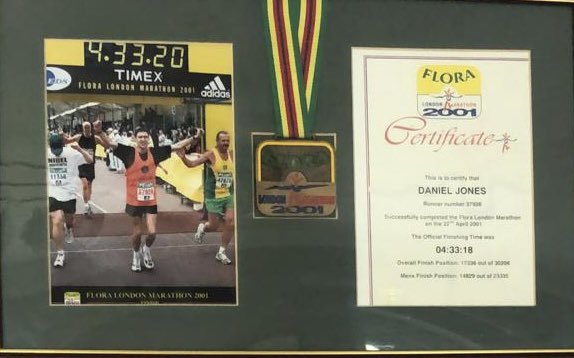 Happy St. George’s Day and happy London Marathon Day! Throwback to when our CEO did the marathon in 2001! Good luck today everyone! 
#LondonMarathon #WeRunTogether #0rbit4