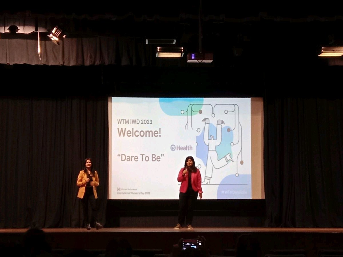 Arshinn_Sayyad's tweet photo. Attending WTM International Women's Day celebration, organized by GDG Pune at Symbiosis centre for Management Studies.
Looking forward to empowering sessions, tech talks, and panel discussions.
#GDGPune #BFHL #BFHL_moment #WTMPune #IWDPune2023 #WomenTechMakers https://t.co/MFNoRRc4Op