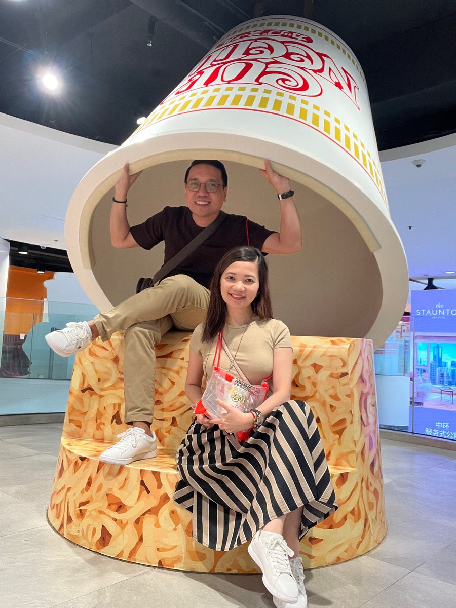 artjonvic's tweet photo. I'm at Cup Noodles Museum in Tsim Sha Tsui, Kowloon https://t.co/IgEMgdWDJO https://t.co/TnufuvnUcE