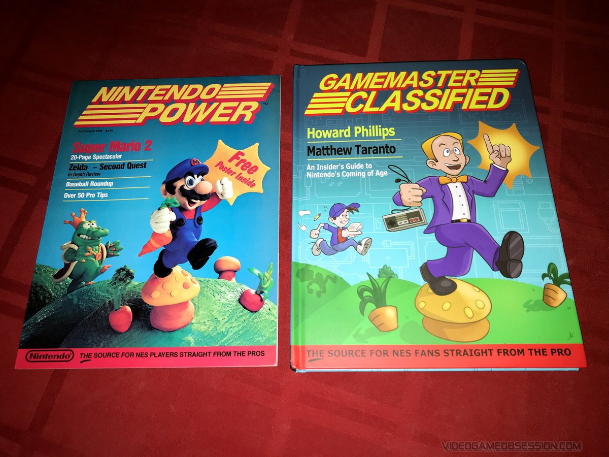 matthewhenzel's tweet photo. Very happy to have received my copy of Gamemaster: Classified by Howard Phillips @GamemasterH and @MatthewPTaranto They go nicely together. :)
#NintendoPower #HowardPhillips #NES #Nintendo #Magazine #Book #Gamemaster https://t.co/z2S4FhN4S3