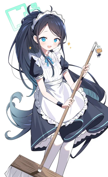 メイドアリスかわいい…#ブルアカ 