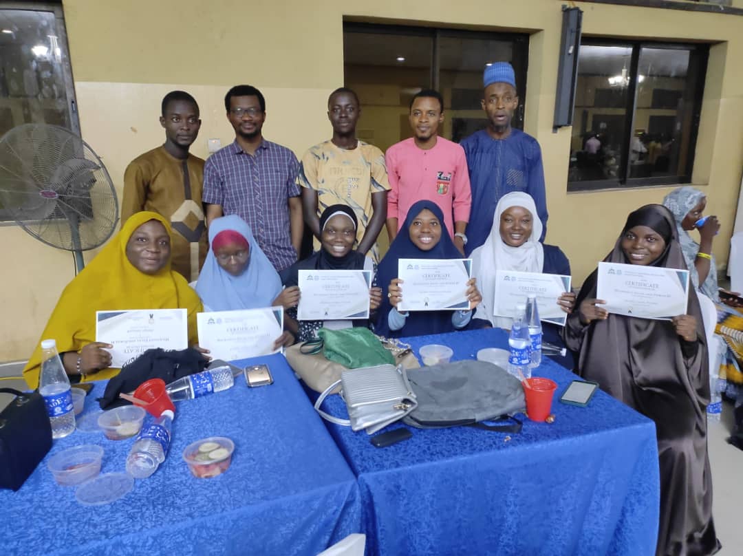 They made history to be the first graduating cohort of the maiden edition of the #umatech training.

Congratulations and Baarakallahu fihi 🎊👏