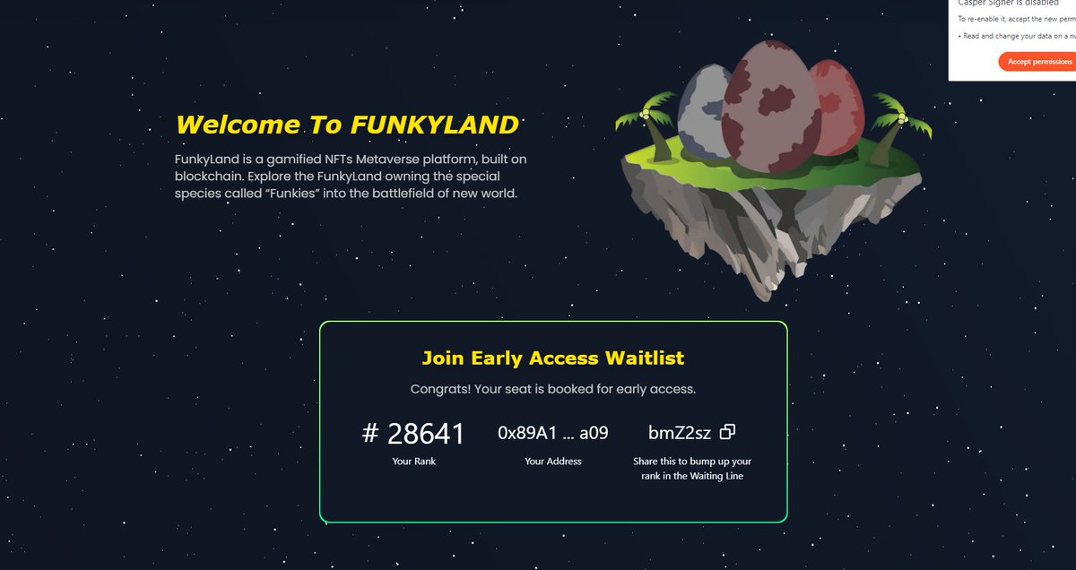 funkyland.org 
 #FunkyLand #Play2Earn #NFTs #zkSyncEra
