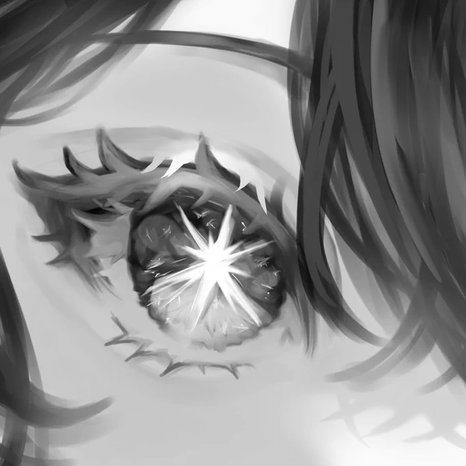 グリザイユ練習rkgk。 