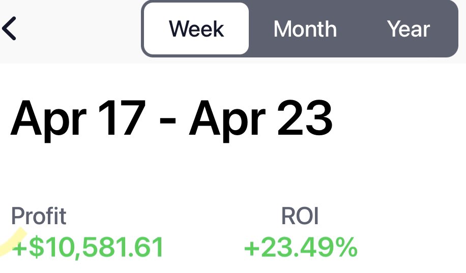 PatsSportsPicks's tweet photo. 105 Units this week! #sportsbettingpicks #Capper #DraftKings #SportsGambling https://t.co/QdjXt4zxNd