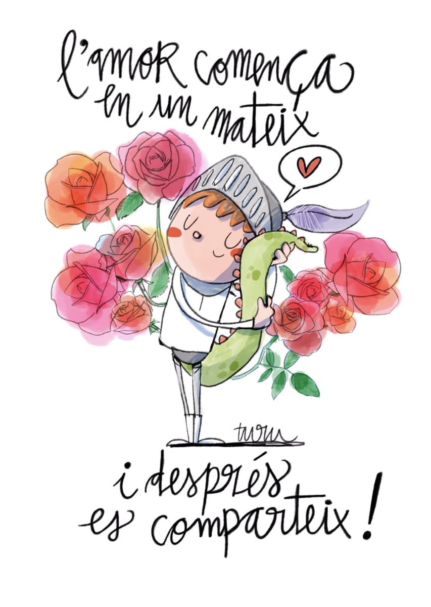 CARMEMIR4's tweet photo. Bona diada de Sant Jordi! https://t.co/klbRuKzwAK