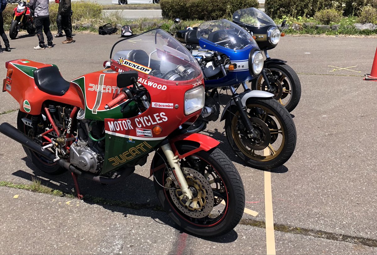 正午あたり、ベベル3台のコンチの音でお騒がせしました💨

TAOさんはじめ、スタッフのみなさま本日はありがとうございました！
#ドカスタ会