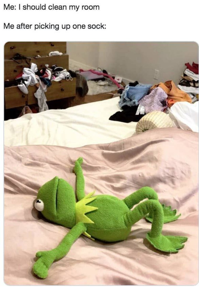 Litterwatch1's tweet photo. Morning Litter Watchers
This is definitely me, and after putting on a fitted sheet π€£
Have a great #Sunday, whatever you've got planned
#lazyday #weekendsover #chilling #Sandwell https://t.co/es0ya9XKOn