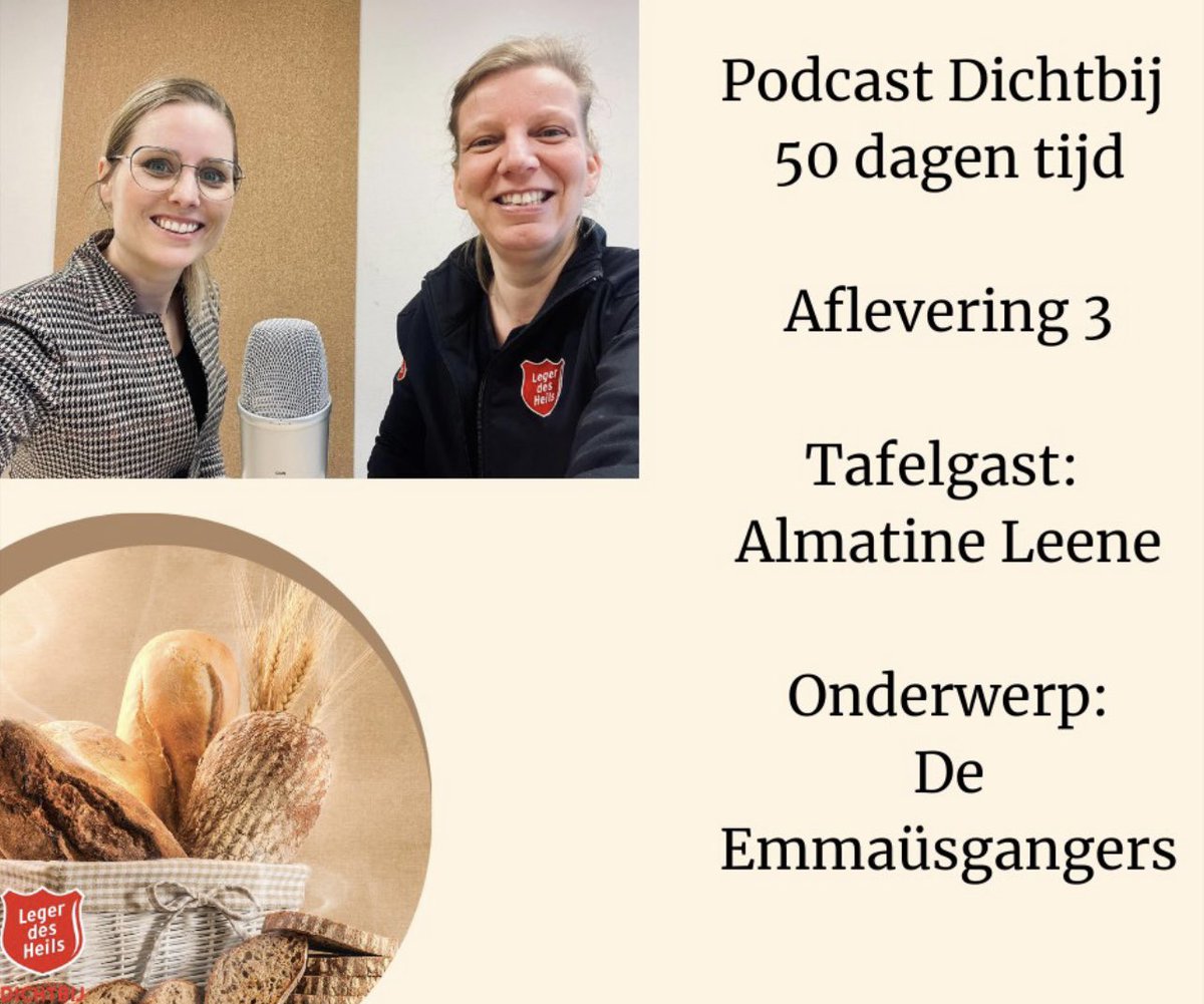 PODCAST # 3 ‘Dichtbij de 50 dagentijd’ met Almatine Leene. Luister hier: open.spotify.com/episode/3mEwva…