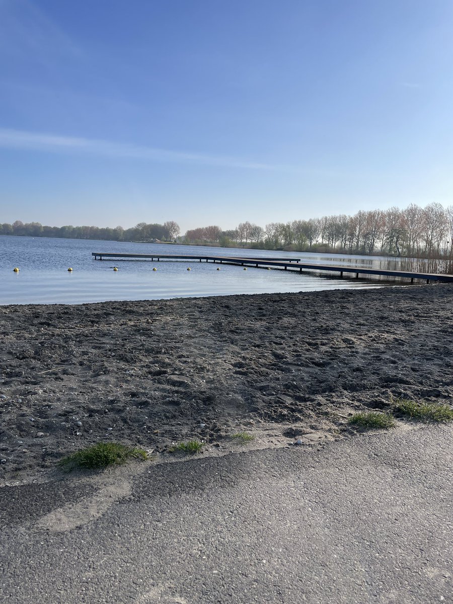 Dubbel rondje Zegerplas… #alpentocht #cliniclowns #trainen