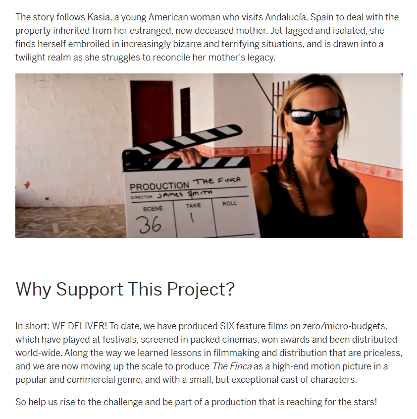 cspenceproducer's tweet photo. We've raised £3,529 for #TheFincaMovie to date from 47 brilliant backers. We can't thank you enough for helping make this movie happen... you guys are rockstars🤩 If you're planning to support our campaign, jump in soon to get in on the action! https://t.co/9F8MpNVzi2 https://t.co/CGK8CP6iSm