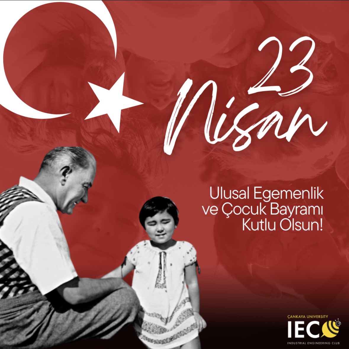 23 Nisan Ulusal Egemenlik ve Çocuk Bayramı kutlu olsun! ✨