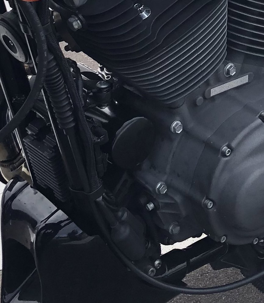 Premium_Ponkotu's tweet photo. 今回は冬季間中にオイルクーラーを取付けてもらいましたよ〜🏍
画像はBefore and Afterですよ〜😊
試運転は来週かなぁ⁉️
#HarleyDavidson
#Sportster
#XL1200N
#NightSter
#JAGG https://t.co/HJbrDNzh5F