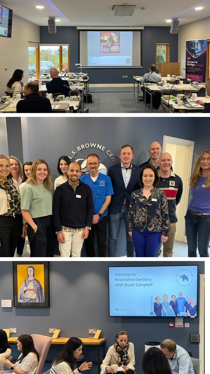 OneintheChair2W's tweet photo. Stuart had great fun teaching a super group of dentists at the L.S.Browne centre in Enniskillen …the home of Quoris 3D.

Some amazing things are being done there …

Have a look at their site

https://t.co/2g55gz3zMy

https://t.co/cOO9s46IuA https://t.co/O2ShrPNRS1