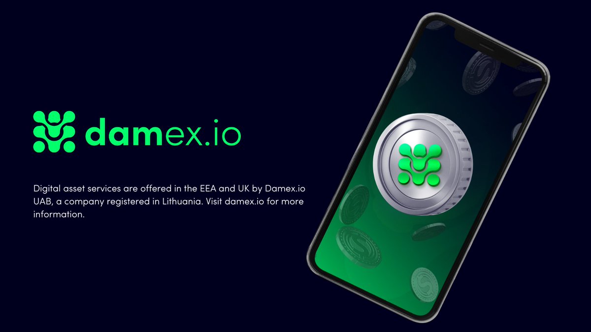 damex_io's tweet photo. 4/This feature is already available within the application, where soon you will also be able to count on new products that will give even more utility to your token.

Damex Token is the token for our community. https://t.co/0Kb9M7T1mD