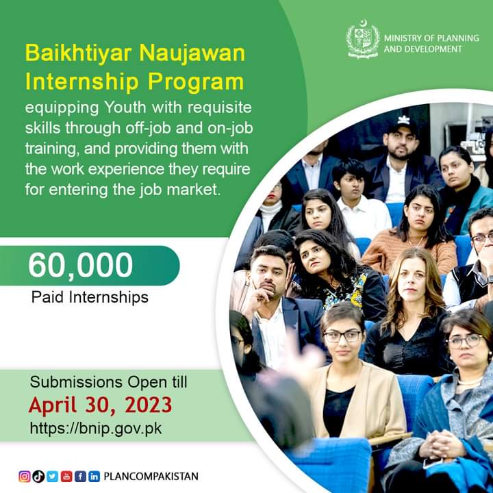 YouthCouncilPK's tweet photo. We hope you are having wonderful time celebrating Eid.🌙
Just a reminder: The deadline for #BNIP is fast approaching - April 30, 2023! ⏰
Don't miss out this opportunity to enhance your skills & kick-start your career. Apply now at https://t.co/v8ort4eG6b before it's too late https://t.co/dqIBASNmBa
