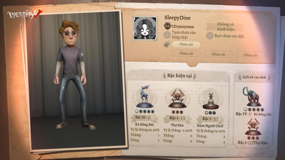 vyvyfuong98's tweet photo. Tôi đang chơi Identity V. Bạn nghĩ đó là game ư? https://t.co/plDtLNeNuC