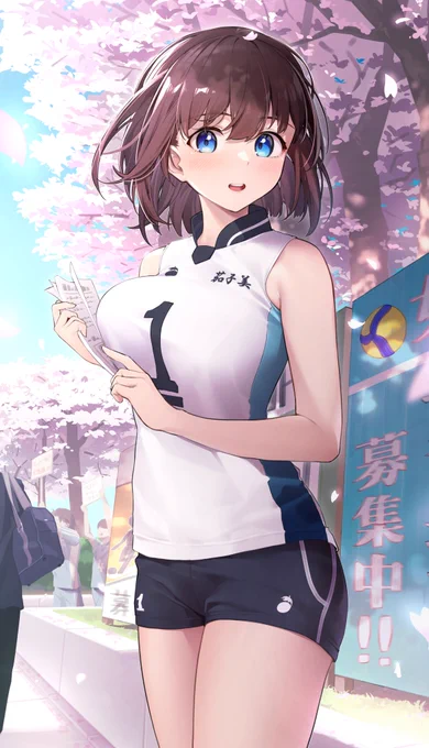 新歓でも注目のエースちゃん 