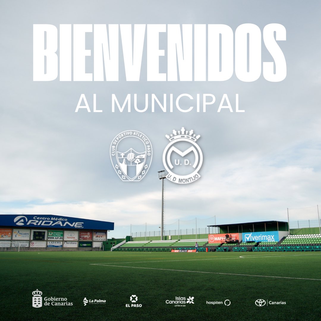 AtleticoPaso's tweet photo. Damos la bienvenida hoy a todos los que nos visitarán en el Municipal ✅

En especial a los amigos del @UDMONTIJO ⚽️🤜🏼🤛🏼

#esnuestromomento #loqueelfuegonodestruye #cdatléticopaso https://t.co/pwS20wngaY