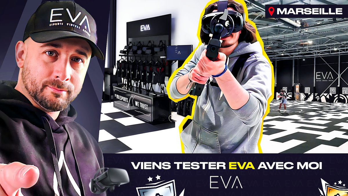 Flymen131's tweet photo. 🎲 CONCOURS 🎲 @evagg_fr

🔥 Venez tester EVA Marseille en Avant-Première, avec moi ! 

Pour cela : 
➡️ Tag un Ami qui peut t'accompagner.
➡️ Follow @EVA__Marseille
➡️ J'aime &amp; RT ce Post. 

⏰️ TAS le Jeudi 27 Avril à 18h00. https://t.co/MBLoOjzJie