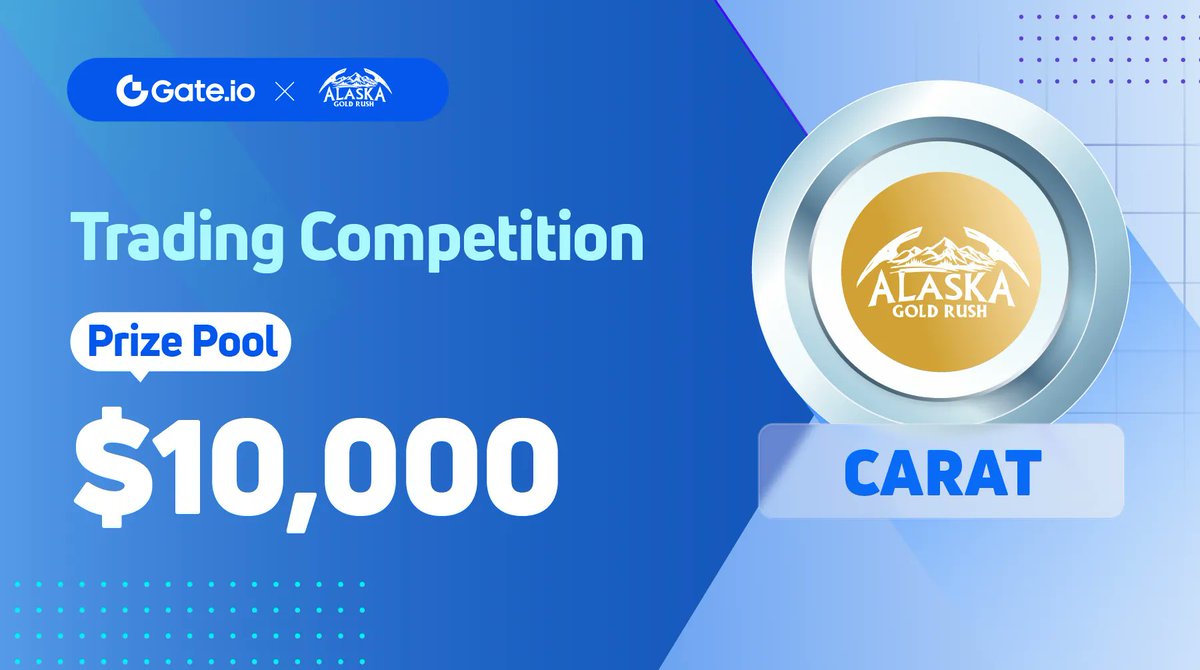 Gate's tweet photo. 🔥 Making Web3 Gaming Accessible: Join $CARAT Trading Competition, Share a $10,000 $CARAT Prize Pool!

Apr 24-May 01, 08:00 AM (UTC)

To Enter
💥 Follow @gate_io &amp; @alaska_game
💥 RT &amp; Like

🎁 JOIN NOW: https://t.co/Oa4WIrTIve 
 
#Gateio #CARAT #cryptocurrencies https://t.co/K1cGS7IEDc