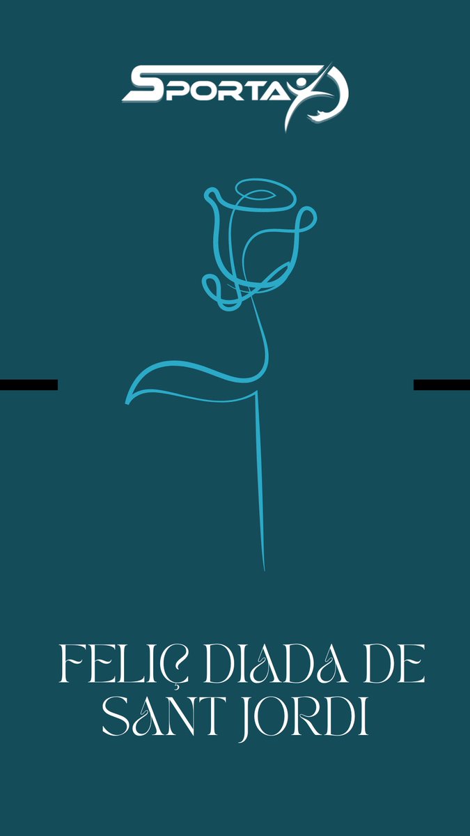 Bona diada de Sant Jordi a tothom!