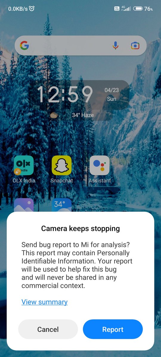AVR56273206's tweet photo. @XiaomiIndia @RedmiIndia 
Recently I got miui 14 update on my redmi note 10 pro phone after update when I click 1 to 2 photo from camera it class automatically 😤😤this hipe of bugs in miui i don't buy redmi or Xiaomi phone again @TechnicalGuruji https://t.co/NDVv4nOpip