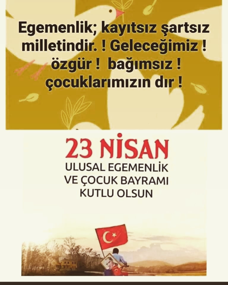 #23NisanKutluOlsun
