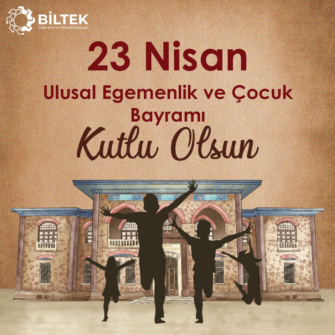 Gazi Meclisimizin açılışının 102. yılında Ulusal Egemenlik ve Çocuk Bayramımızı kutluyor ve bugünü çocuklara bayram olarak armağan eden Ulu Önder Mustafa Kemal Atatürk'ü saygıyla anıyoruz.

#ybu #aybü #23nisan #BİLTEK
