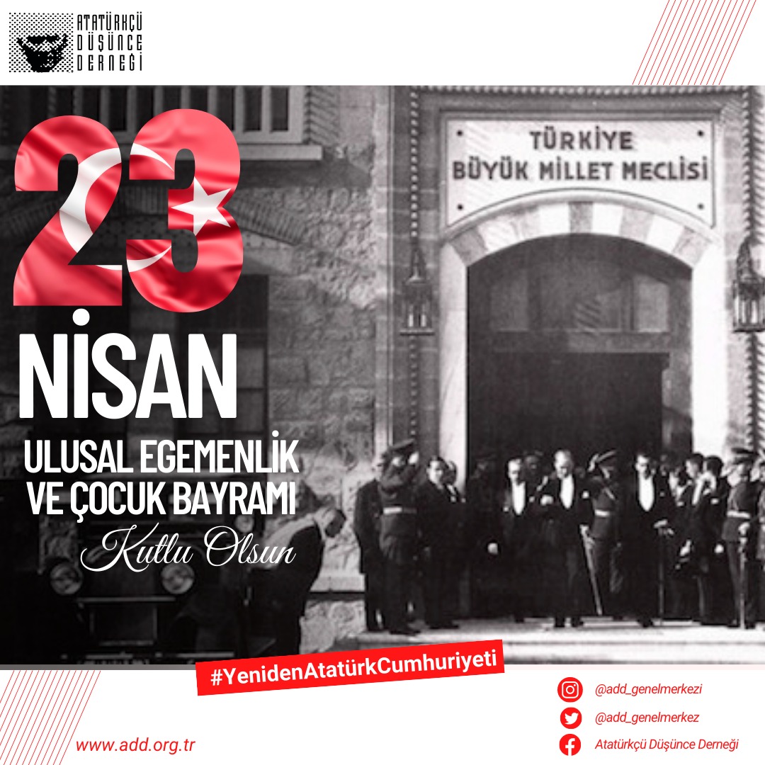 Yokluklar,yoksunluklar,ihanetler,isyanlar,işgaller…
Emperyalistler ve işbirlikçileri Padişah ile hükümeti…
Boyunlarında idam fermanı…
“EGEMENLİK MİLLETİNDİR”dediler,vatanı kurtardılar.
Minnetle,şükranla…
#23NisanUlusalEgemenlikveCocukBayramımız kutlu olsun.