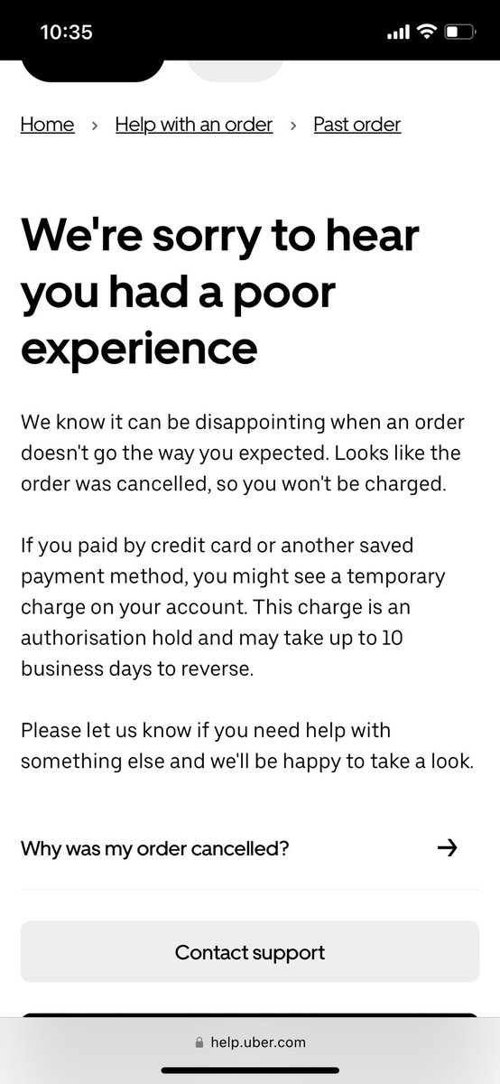 Biisa_xo's tweet photo. @gc Hi , I’ve been experiencing some issues with your service. I ordered food money was taken from my account this was the 12 April 23 after 3 hours of not receiving my food , the order was cancelled I was told it has been held.. https://t.co/jhoi3CYIpe