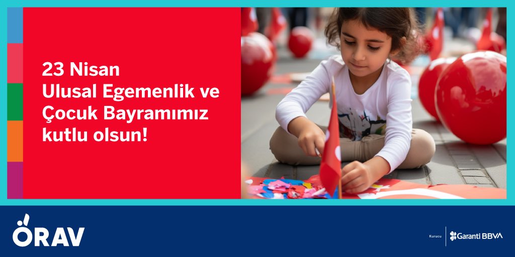 Mustafa Kemal Atatürk’ün çocuklara armağan ettiği 23 Nisan Ulusal Egemenlik ve Çocuk Bayramımızın 103. yılı kutlu olsun! #23Nisan
