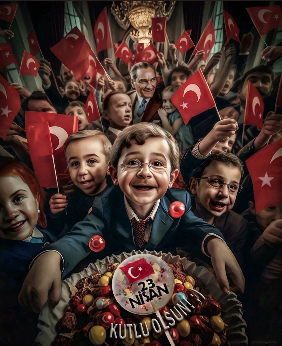 Engtoptas's tweet photo. "Küçük hanımlar, küçük beyler! Sizler hepiniz geleceğin bir gülü, yıldızı ve ikbal ışığısınız. Memleketi asıl ışığa boğacak olan sizsiniz.”

23 Nisan Ulusal Egemenlik ve Çocuk Bayramımız kutlu olsun! ❤️ https://t.co/orqW5vvkTu