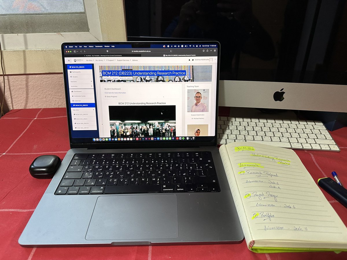 Vaishnavk2003's tweet photo. All set for this semester 🫡💪
#BCM212 https://t.co/yTHIDPV728