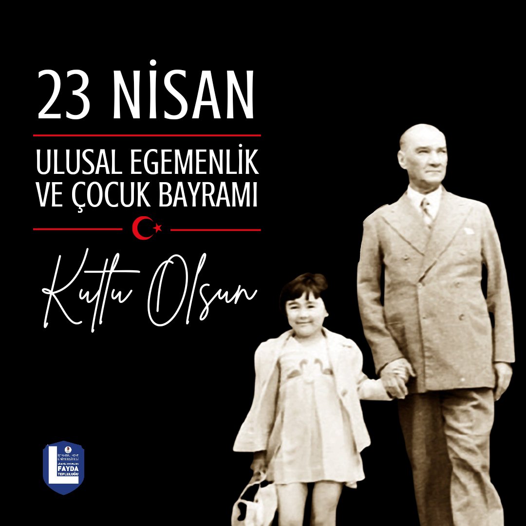 Cumhuriyetimizin, bağımsızlığımızın ve özgürlüğümüzün simgesi olan Türkiye Büyük Millet Meclisimizin 103. kuruluş yıl dönümü ve Ulu Önderimiz Gazi Mustafa Kemal Atatürk’ün ülkemiz ve tüm dünya çocuklarına armağanı olan 23 Nisan Ulusal Egemenlik ve Çocuk Bayramımız kutlu olsun.