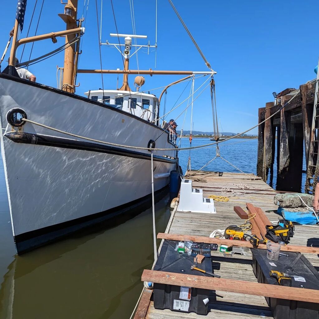 SSSGryphon's tweet image. Helped our friends @mss_tradewind with their dock today by lifting it with our boom and davit to replace floatation that was lost in the storms. 

#GoodTurn #SeaScouts #Scouting #ArmyTboat #Tboat