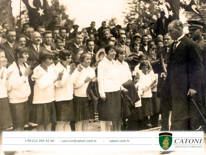 CatoniGroup's tweet photo. We celebrate the 103rd anniversary of the Turkish Grand National Assembly (TBMM), National Sovereignty and Children’s Day. We extend our love and best wishes to all children. #catonigroup #23April #NationalSovereigntyandChildrensDay #23nisan #catoni https://t.co/NwhZKBGgCG