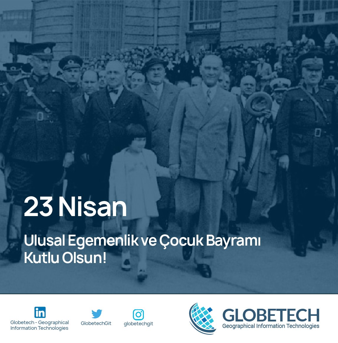 GlobetechGit's tweet photo. “Özgürlüğün de, eşitliğin de adaletin de dayanağı ulusal egemenliktir.” - M.Kemal Atatürk.

Cumhuriyetimizin kurucusu M.Kemal Atatürk ve silah arkadaşları başta olmak üzere; bu vatanı bizlere emanet eden tüm kahramanlarımızı saygı ve rahmetle anıyoruz.

#23Nisan #UlusalEgemenlik https://t.co/t4Pa780Cru