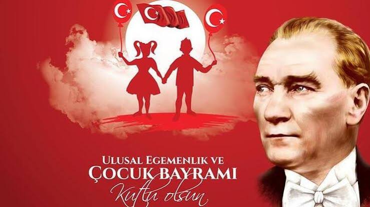 23 Nisan Ulusal Egemenlik ve Çocuk Bayramı Kutlu Olsun
#23NisanKutluOlsun