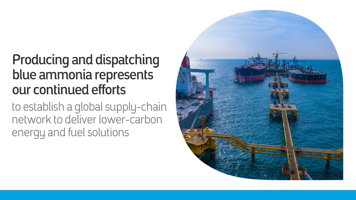 How does utilizing blue ammonia contribute to a lower-carbon future?

Learn how👇
#aramco 