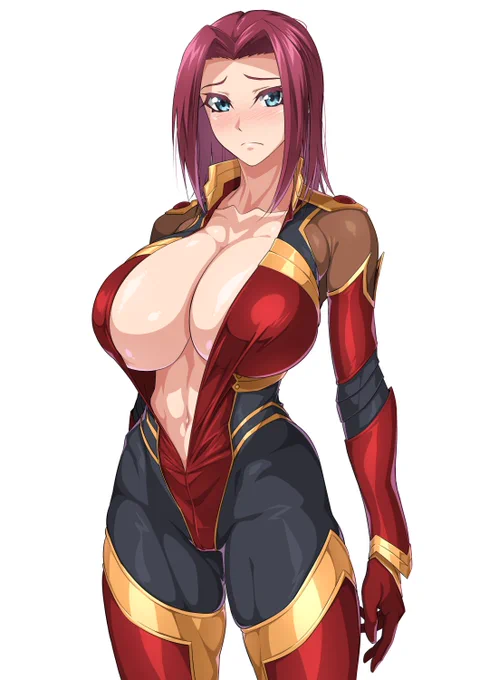#再掲したらフォロワーが増えるらしいぴっちりスーツが好き。フロントジッパーはロマン。 