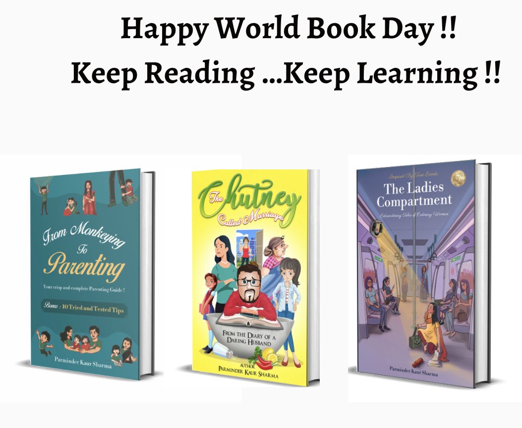 ParminderKaurS9's tweet photo. A reader lives a thousand lives before he dies . . . The man who never reads lives only one.”

George R.R. Martin 

#happyworldbookday #worldbookday2023 #booksaremagic #authorscommunity #bookcommunity #bookobsessed https://t.co/YaD2aPWINj