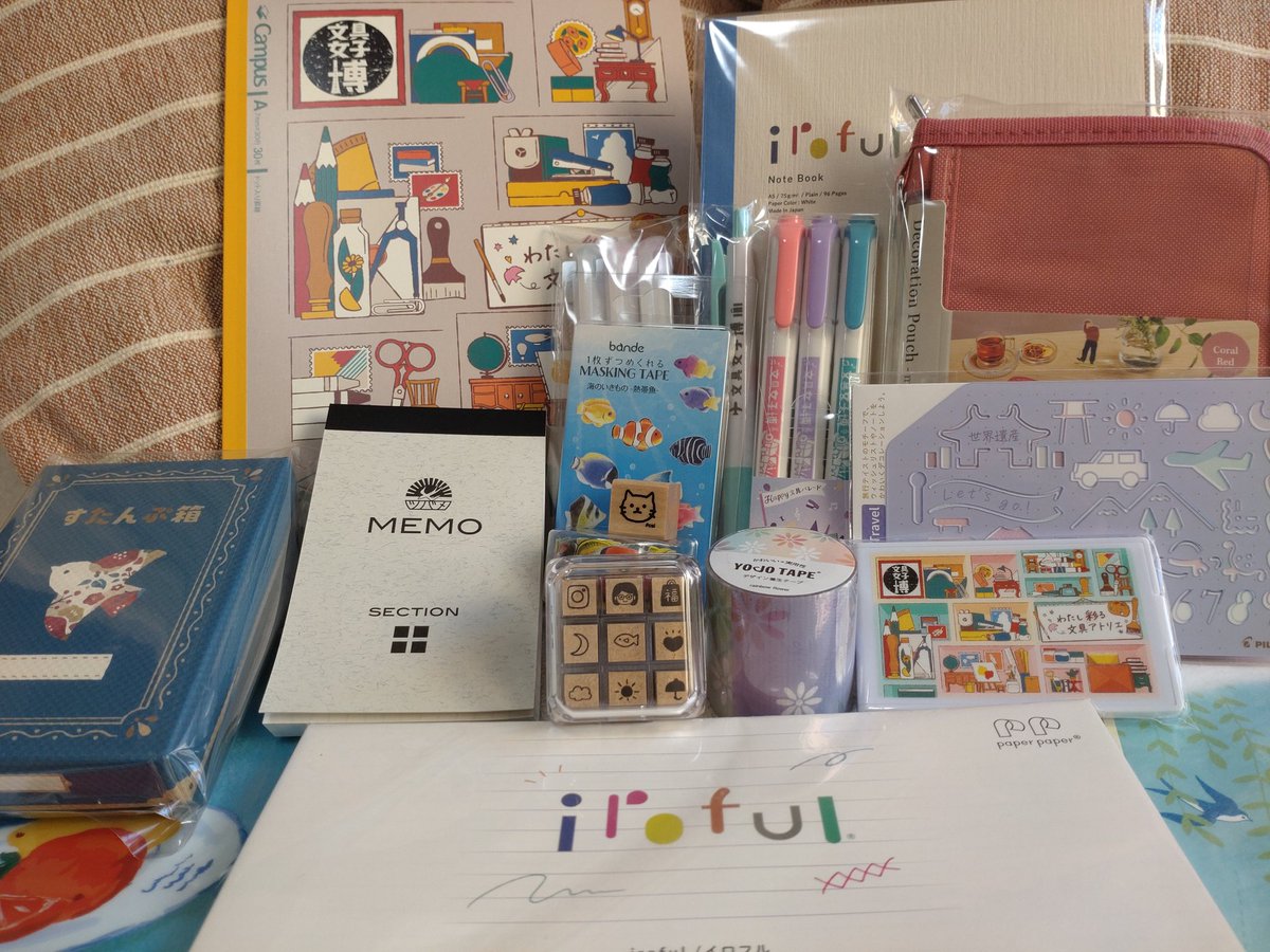 文具女子博に行ってきた。予算超過、でも大満足。
#文具女子
#文具女子博
#文具女子博大阪
#文具女子博戦利品