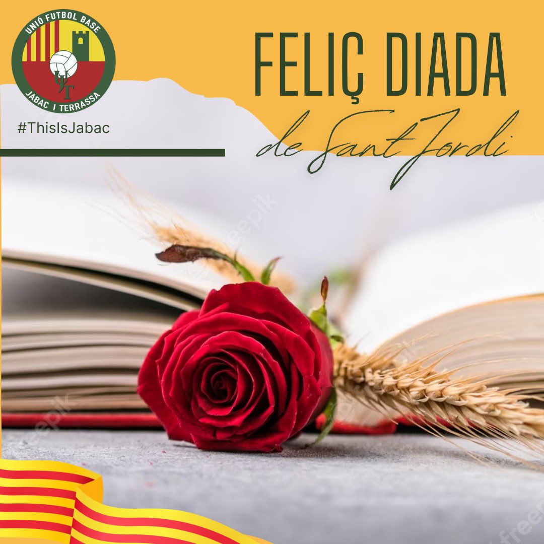 JabacTerrassa's tweet photo. Feliç Diada de Sant Jordi! 🌹🐉📚

#ThisIsJabac #SantJordi23 https://t.co/9MBJC4b7G3