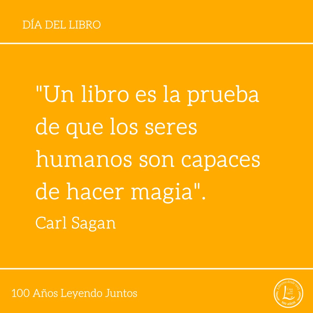 casadellibro's tweet photo. Feliz #DíadelLibro 📚 https://t.co/KJagrj0s4Y