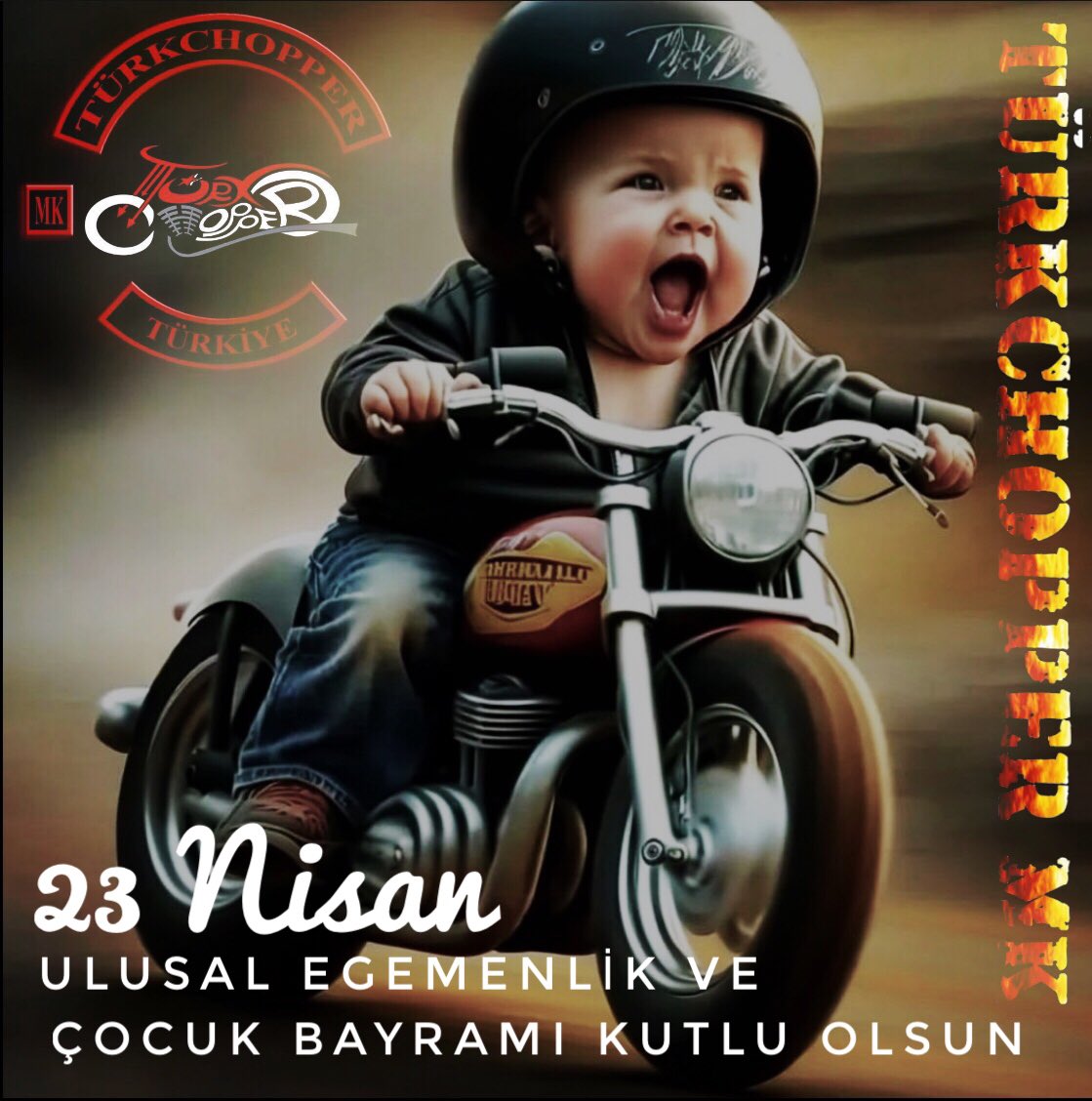Aziz milletimizin yokluklar ve güçlükler içerisinde istiklal mücadelesinde gösterdiği azim ve kararlılık, bugün daha çağdaş bir Türkiye için ortaya koyduğumuz çabanın da ilham kaynağıdır. 
23 Nisan Ulusal Egemenlik Ve Çocuk Bayramınız Kutlu Olsun.
~TCMK TÜRKİYE~
🇹🇷🍀🎈🧿🎈🍀🇹🇷